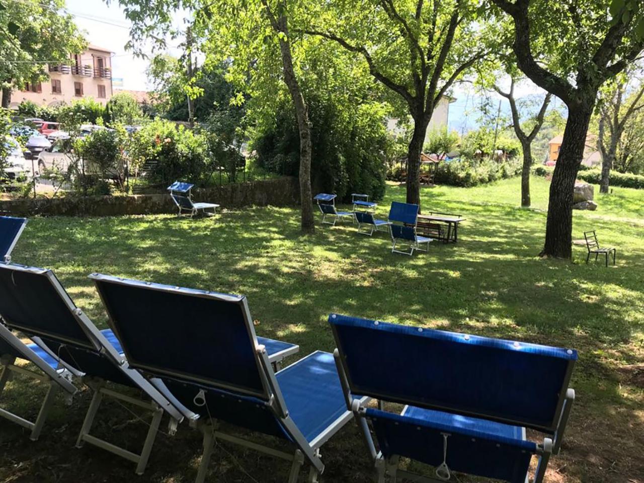 Hotel Panoramico Corfino Bagian luar foto