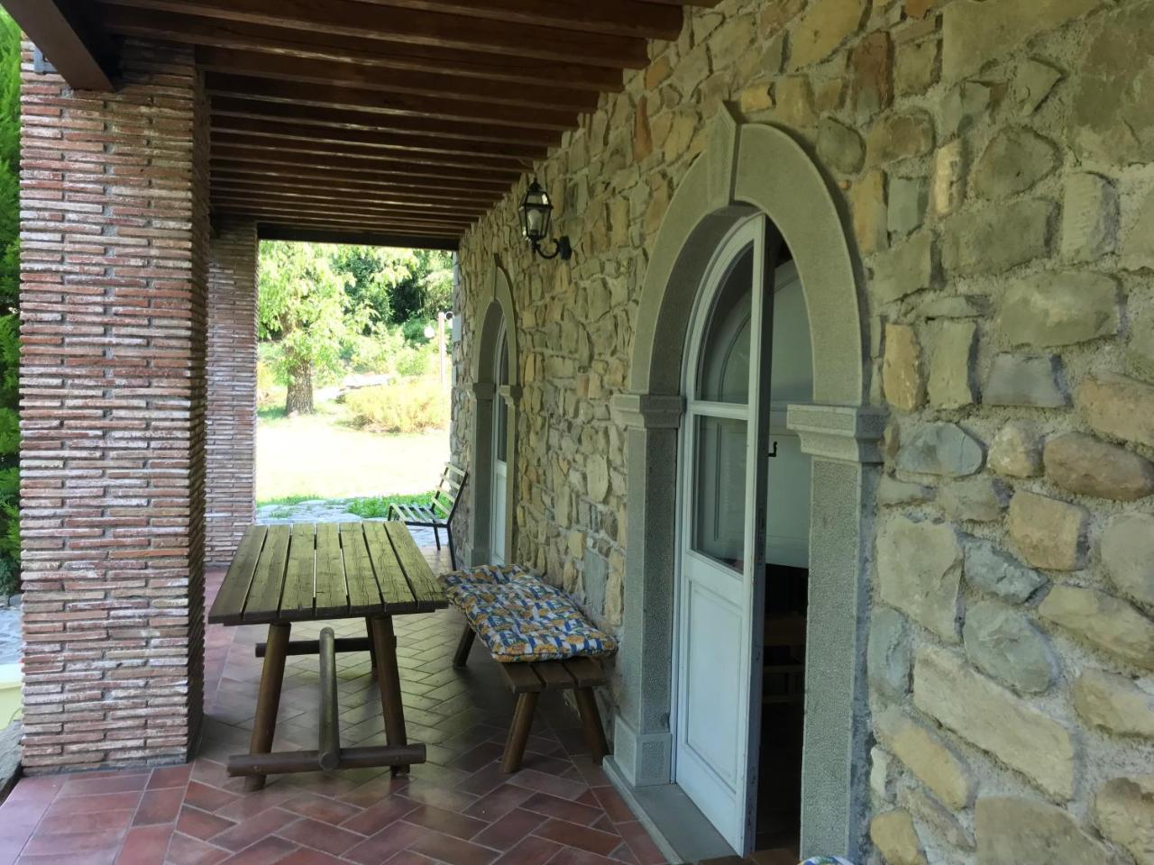 Hotel Panoramico Corfino Bagian luar foto